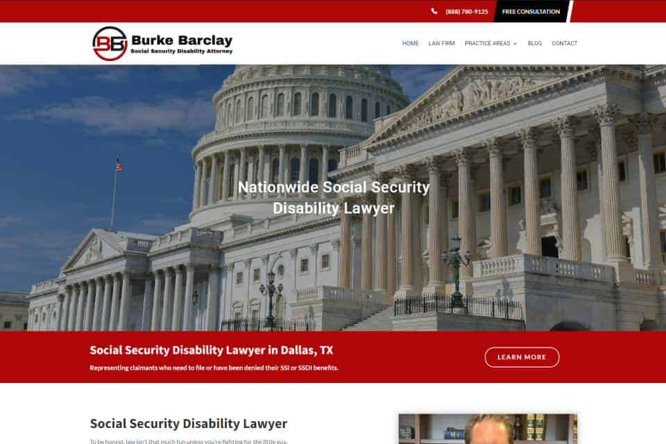 Burke Barclay Social Security Disability Lawyer by JBM Landscape & Irrigation