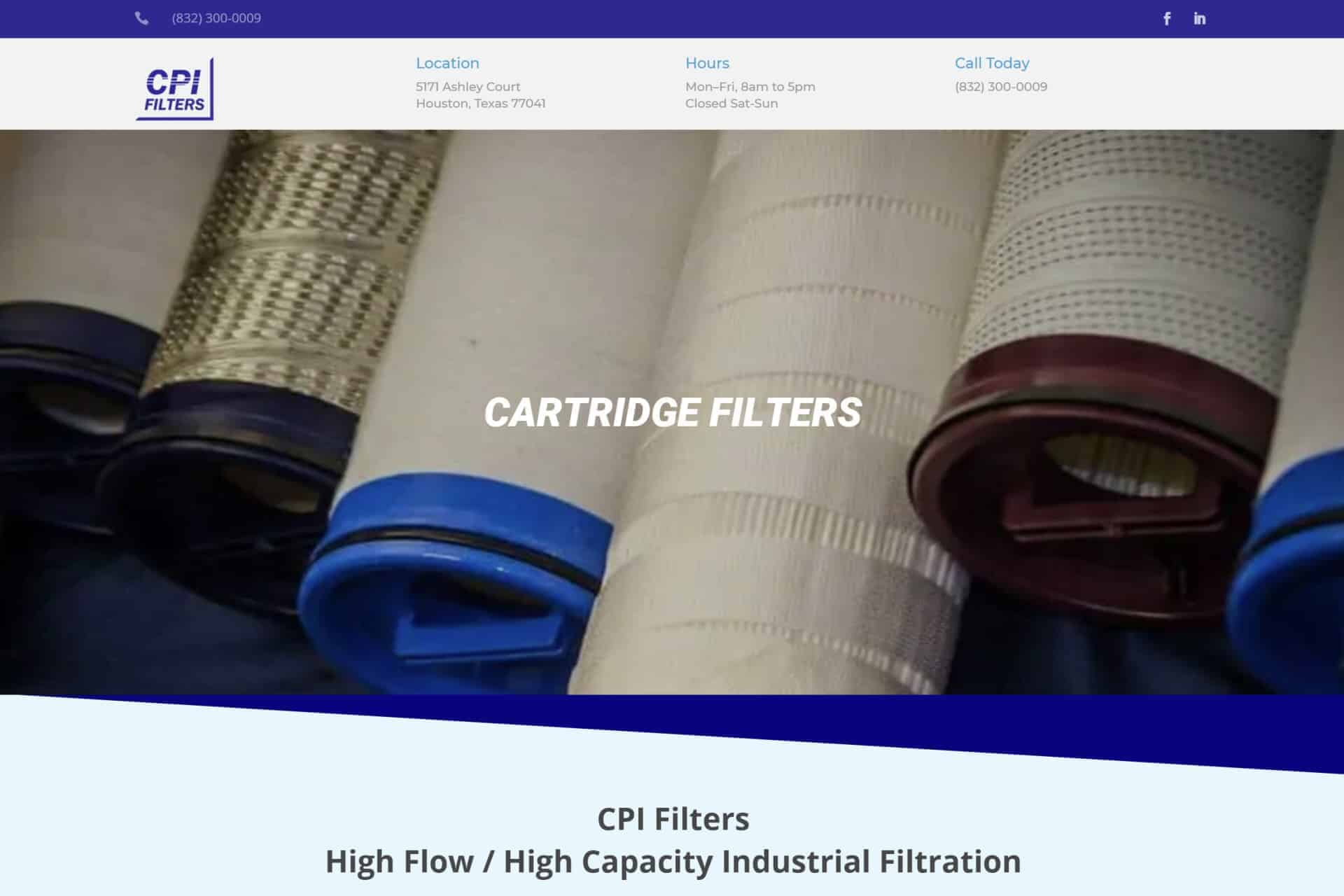 CPI Filters by JBM Landscape & Irrigation