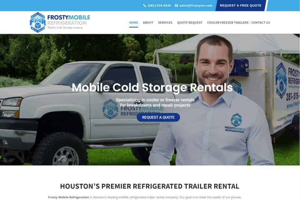 Frosty Mobile Refrigeration by JBM Landscape & Irrigation